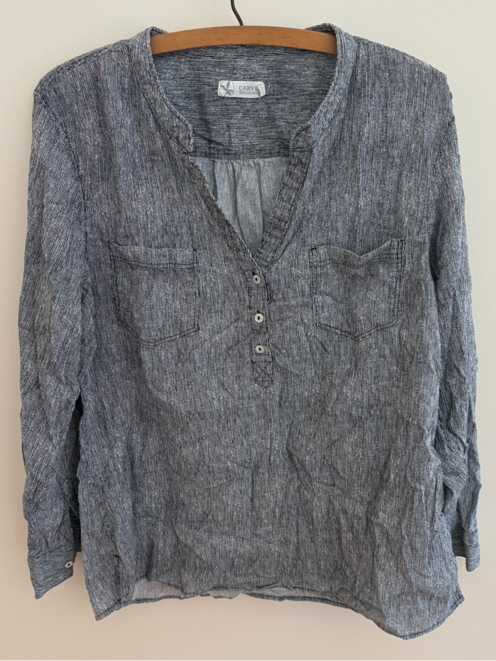 Carve Designs Organic Cotton Long Sleeve Shirt